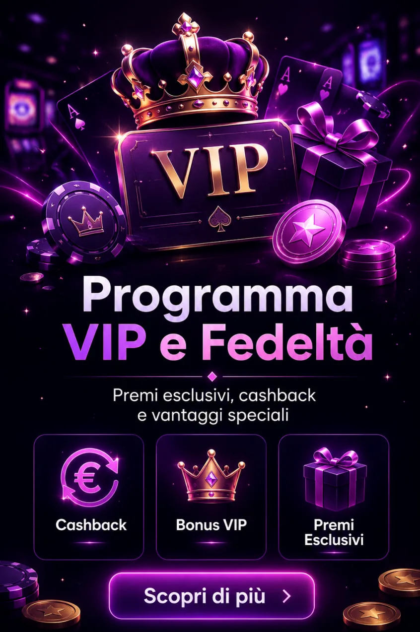 Carta fedeltà con livelli VIP e premi esclusivi