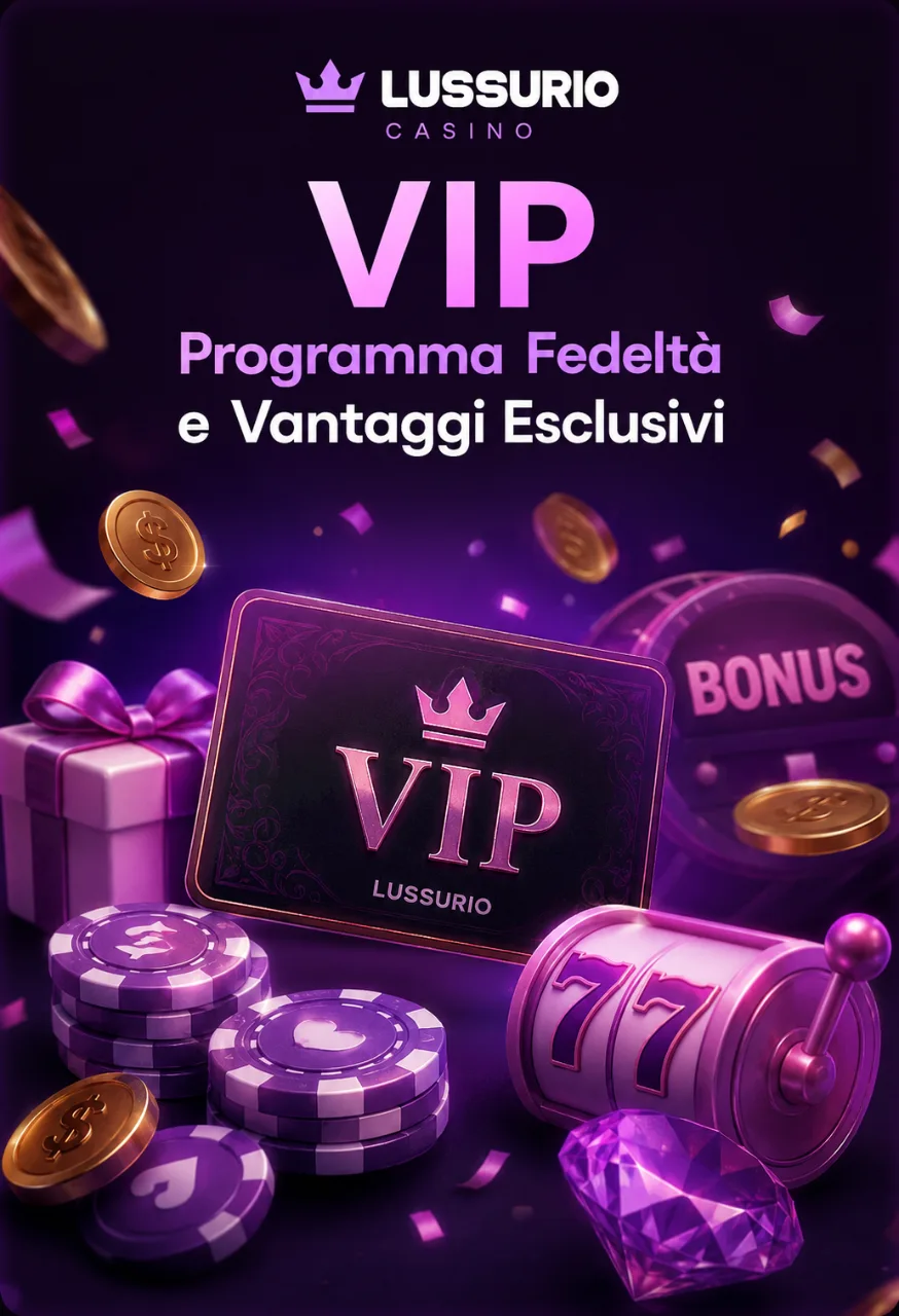 Lussurio Casino VIP — Programma Fedeltà e Vantaggi Esclusivi